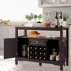 Wine Rack Sideboard Buffet Console Table Storage Cabinet Cupboard Shelf Drawer