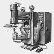 Riveter : Boris Artzybasheff : Archival Quality Art Print