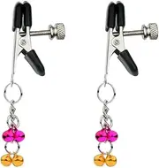 Nipple Clamps Clip Sm Toy For Bondage Adustable Nipple Clips Sexy Toymetal Nipple Clamps Non-Piercing On Nipple Rings Metal Nipple Toy For Famale