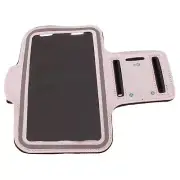 For iPhone 15 Pro Max/Plus - Running Armband Sports White Gym Workout Case Cover