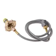 Outdoor Gas Stove Propane Refill Adapter Burner LPG Cylinder Hose Connector