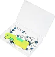 Operitacx 19pcs Sewing Machine Needles Fine Pins Darning Needle Sewing Tools Threader Storage Box