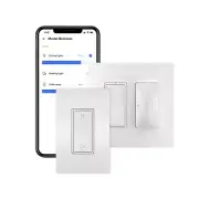 Legrand Radiant WNRH10KITWH Smart Switch with Netatmo Starter Kit, Tamper Res...