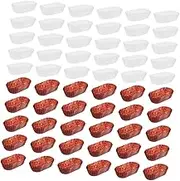 ULTECHNOVO 2000pcs Paper Cupcake Liners Muffin Cups with Reinforced Bottom for Baking Cakes Pastries and Brownies Safe and Sanitary Dessert Baking Cups