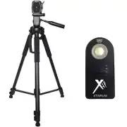 72" Tripod + Wireless Remote for Nikon D3300 D3100 D5300 D5500 D7200 SLR