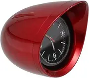 iplusmile 1 Set Car Clock Office Clock Battery Clock Cars Automotive Car Mini Clock Car Interior Clock Car Refit Clock Car Dashboard Clock Mini Desktop Clock Red Zinc Alloy Shell