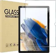 Screen Protector For Samsung Galaxy Tab A8 10.5 Inch 2022 (SM-X200/X205/X207), Tempered Glass Film Guard for Galaxy Tab A8 2022 Release, Anti-Scratch/Bubble Free Compatible S Pen Clear