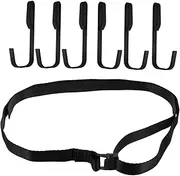 BESPORTBLE 1 Set Tree Stand Strap Hooks Portable Tree Harness for Hunting Gear Webbing with Hooks Versatile Outdoor Equipment for Camping Climbing and Hanging Essentials