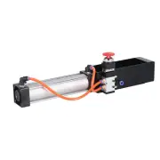 Portable Pneumatic Can Crusher Cylinder Push Valve Cans Crushers Recycling Tool