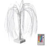 Christmas Radiance: LED Colorful Willow Tree Lights