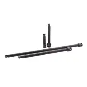 3/8 In. Wobble Drive Extension Impact Socket Set (4-Piece)
