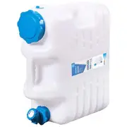 2.1/2.8/3.2/3.4/4/4.9 Gallon Portable Water Container with Spigot, White 18.5L