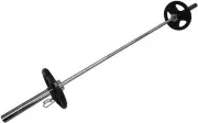 Total 36Kg - 220Cm Olympic Barbell Bar Weight Set - 20 Kg Weight Plates - Wei...