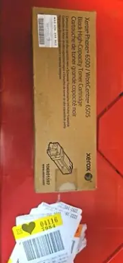 Xerox Phaser 6500 / WorkCentre 6505 Magenta Toner Cartridge 106R01595 New Sealed