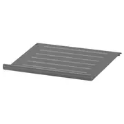 KOMPLEMENT Shoe shelf, dark grey, 50x35 cm