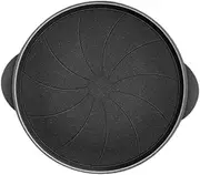 Ｂｅｓｇａ Induction Plate Adapter Induction Diffuser Plate Defrost Plate,Aluminum,Heat Conduction Plate for Electric Cooktop,Resturant, Black