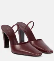 [The Row] The Row Leather slingback pumps AU 10 red