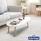 Modern Coffee Table Sofa Bed Side Cocktail Tea Cafe Corner Center Wood Furniture