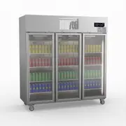Thermaster Three Door Upright Display Fridge - Commercial Drink Fridges (SUCG1500) - SUCG1500