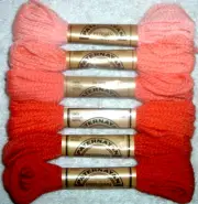 Paternayan Wool 3ply Persian Yarn Needlepoint Crewel 830 Bittersweet 8yd Skeins