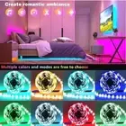 130ft (2 rolls) LED Strip Lights: Music Sync, Remote & App Control