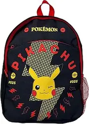 [Blueprint Collections] Pokemon Backpack | Pikachu School Bag | Children's Stationery, Multicolor