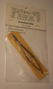 Spring Action Scissors T111 Cake Decorating Fondant Gum Paste Sugarcraft NIP New