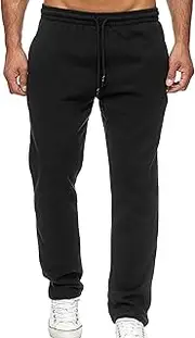 [JEShifangjiusu] Men's Sweatpants Tapered Joggers Athletic Track Pants Straight-Fit Jogger Pant Lightweight with Pockets