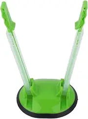 Plastic Freezer Bag Holder Stand Meal Planning Prep Bag Holders Rack Clip Adjustable Kitchen Food Storage Bag(Green)