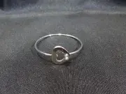 Children's/Baby Solid Sterling Silver Heart Bangle