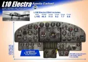 L10 ELECTRA AMELIA EARHART COCKPIT instrument panel CDkit
