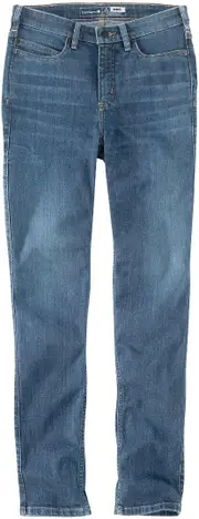 Carhartt Rugged Flex Tapered Ladies Jeans, blue, Size 26 for Women