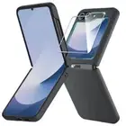 Case for Samsung Galaxy Z Flip 6,Thin Slim Hard PC Samsung Z Flip 6 Black