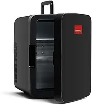 [SENSIOHOME] 15L Mini Fridge Cooler & Warmer | AC+DC Power - 12v, UK & EU Plug | Compact, Portable and Quiet, For Home, Bedroom, Car, Holiday, Food Drinks Makeup (Black)