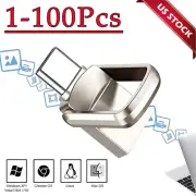 1/2TB Type C/USB-A USB 3.0 Flash Drive Thumb Drive Memory Stick for PC Lapto LOT
