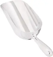 5 Oz. Cast Aluminum Scoop with Contoured Handle - Set of 2