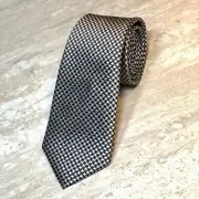 New Men’s Necktie Luxury Brand Joseph Bender Puppytooth Tie - Black and White