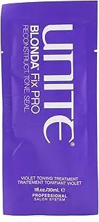 Unite BLONDA Fix PRO Violet Toning Treatment (Salon Product) 24x30ml