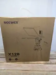 Neewer Basics X12B Teleprompter Aluminum Alloy Liftable 12" for iPad & Tablet