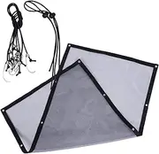 SUPVOX 2 Sets Pet Protection Net Car Backseat Divider Pet Suppliesautomotive Dog Barrier Backseat Mesh Net Dog Car Net Barrier Auto Safety Mesh Organizer Dog Mesh Black Nylon Mesh