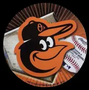 Window Bumper Sticker MLB Baseball Baltimore Orioles NEW