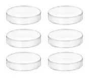 Eisco Labs Polypropylene Petri Dishes - 2" Diameter, 0.5" Depth - 6 Pack