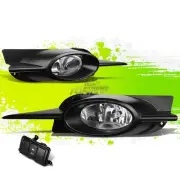 Factory Style Fog Light Lamps w/Switch for Honda Civic Coupe FG1/2 09-11 Chrome (for: Honda Civic)