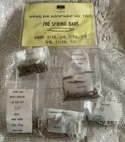 Spring Bar Assortment 3/8-7/16-1/2-5/16-11/16 Watch Repair Supplies New