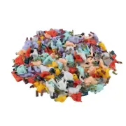 100Pcs-HO Scale Painted Figures Sitting People 1:87 Model Train Layout Passenger
