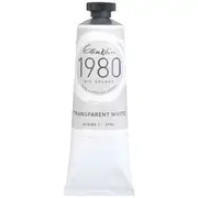 Gamblin 1980 Oil Paint 37ml Transparent White S1
