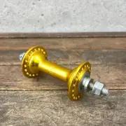 Shimano BMX Front Hub NOS Gold 36 Hole Old School BMX 36h Nutted OG 1980s