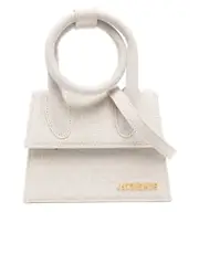 Jacquemus Le Chiquito Noeud Canvas Tote