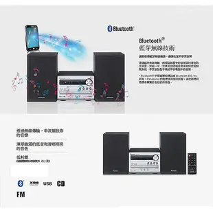 Panasonic 國際牌- 藍牙/USB組合音響 SC-PM250 廠商直送