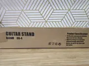 GLEAM Guitar Stand - Adjustable Folding Type Black CG4